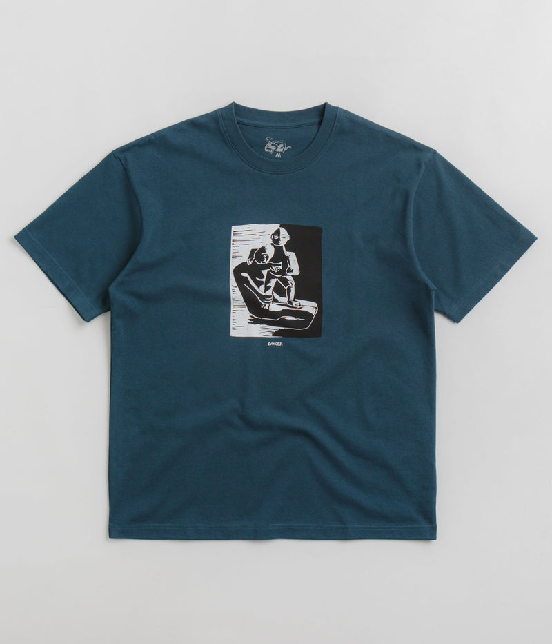 Dancer Heart T-Shirt in Blue Steel