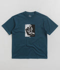 Dancer Heart T-Shirt in Blue Steel