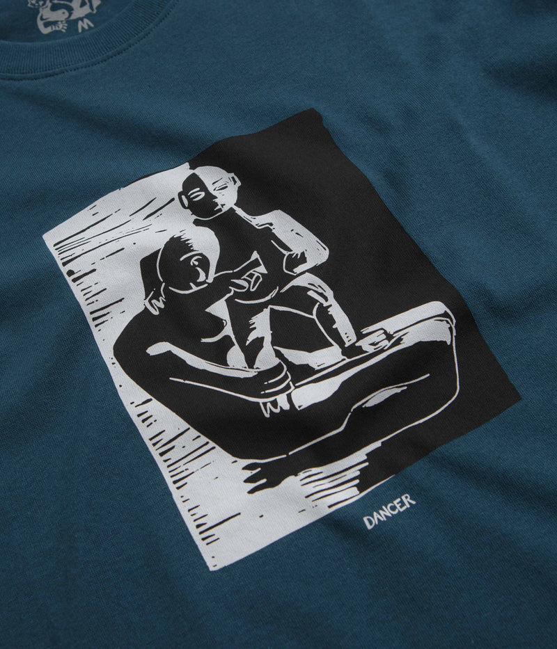 Dancer Heart T-Shirt in Blue Steel