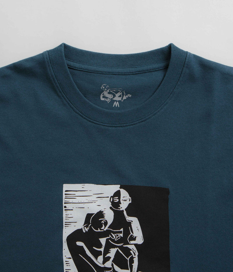 Dancer Heart T-Shirt in Blue Steel