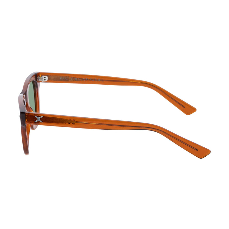 Decade Earl 50s Sunglasses - Coffee Acetate/Green CR39