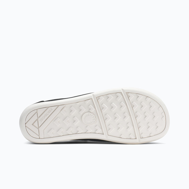 Xero Shoes Dillon Knit Big Kids Sneaker Outsole at White with Toe Facing Right