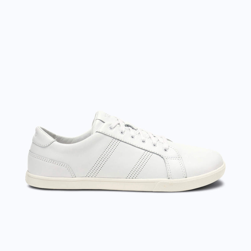 Xero Shoes Dillon Leather Men Shoe in White with Toe Facing Right
