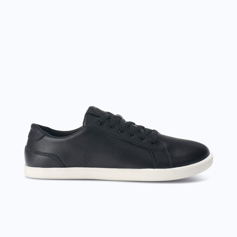 Xero Shoes Dillon Leather Men Shoe in Black with Toe Facing Right