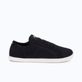 Xero Shoes Dillon Men Sneaker at Black and White with Toe Facing Right