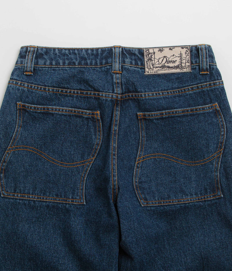 Dime Classic Relaxed Denim Pants in Faded Indigo