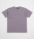 Dime Classic Small Logo T-Shirt in Plum Grey