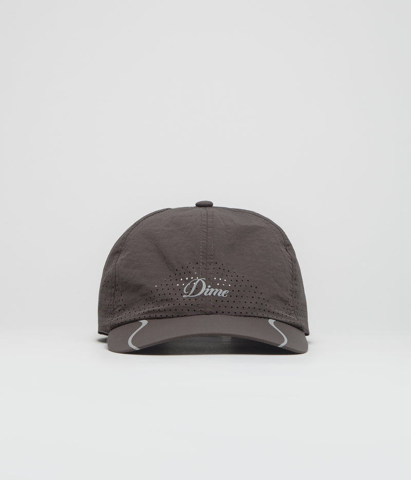 Dime Cursive Tech Cap in Charcoal