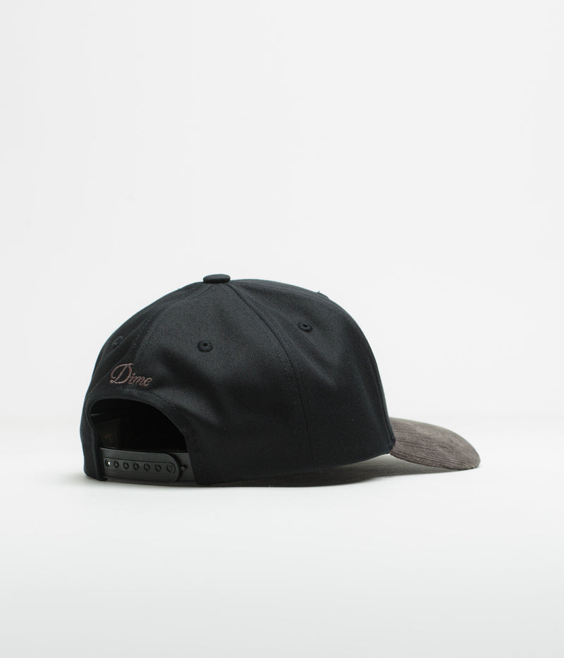 Dime Scribble Cap in Black