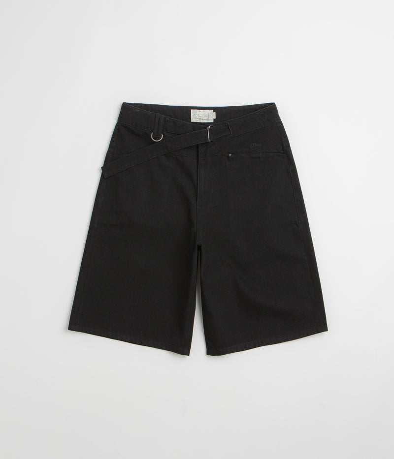 Dime Tech Denim Shorts in Black