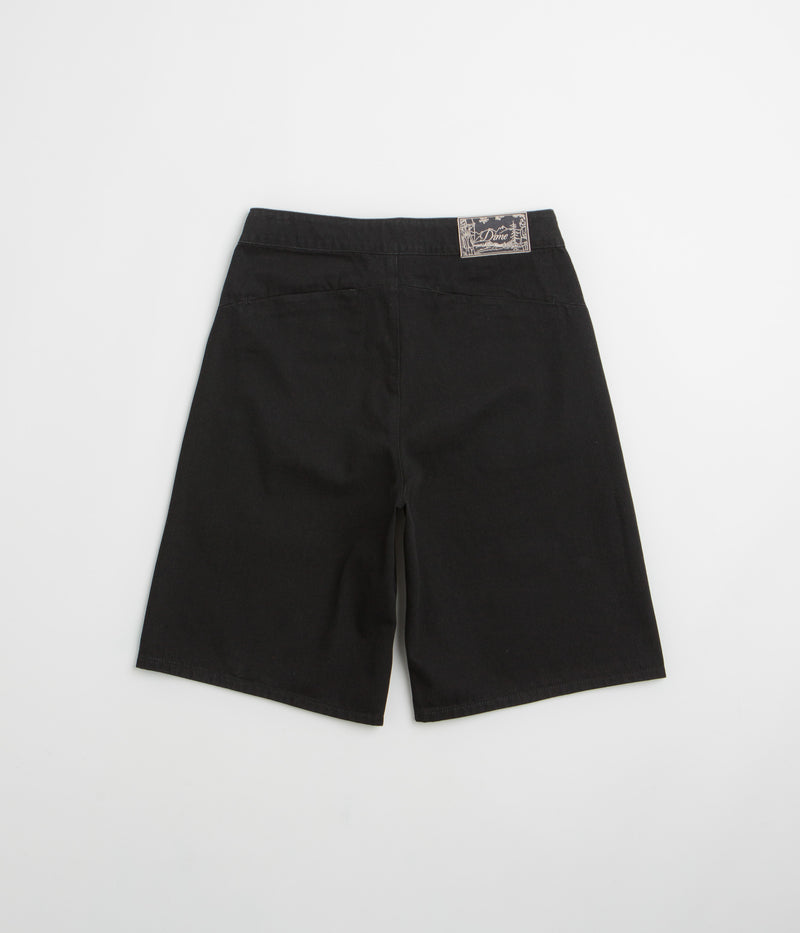 Dime Tech Denim Shorts in Black