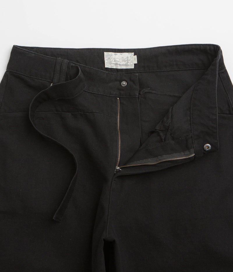 Dime Tech Denim Shorts in Black