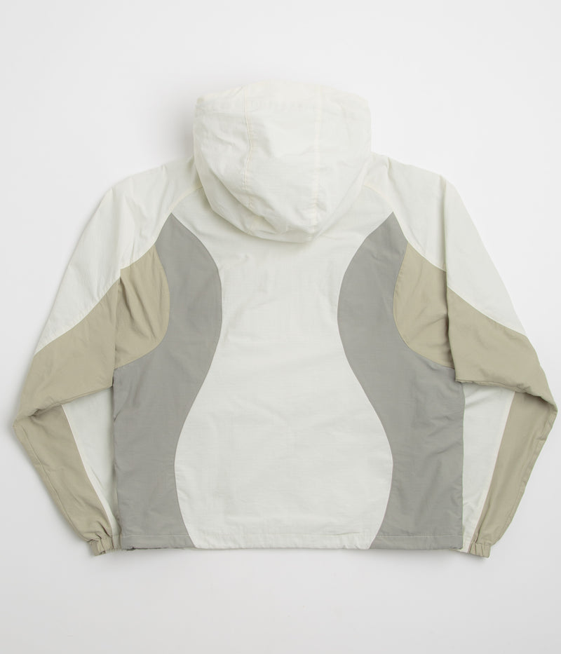 Dime Tech Windbreaker Jacket in Off White