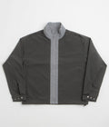 Dime Two Tone Windbreaker Jacket in Charcoal