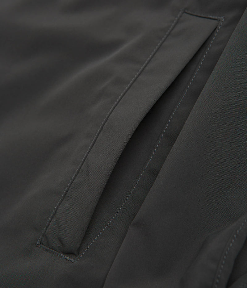 Dime Two Tone Windbreaker Jacket in Charcoal