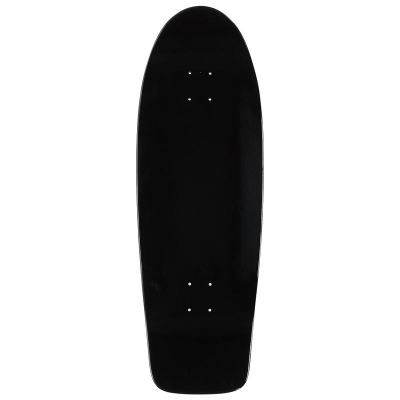 Dogtown Cross Logo 70s Rider Skateboard Complete - Gloss Black/Metallic Red Cross - 10.00"