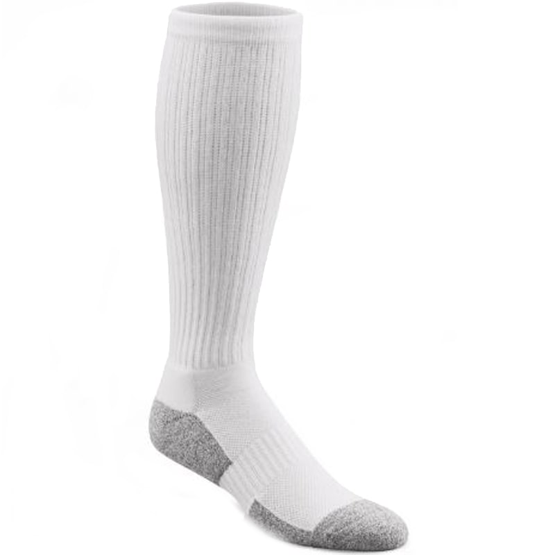 Dr. Comfort Over The Calf Sock - White