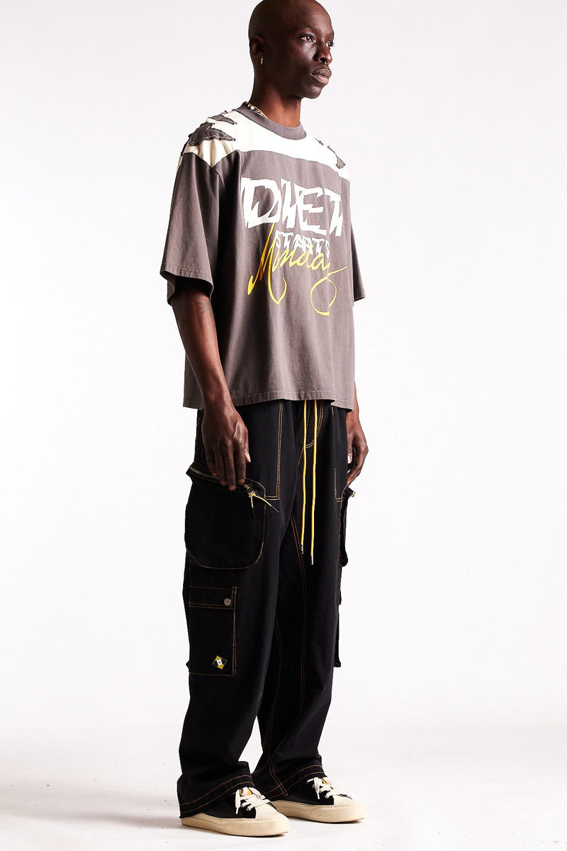DSM Yoke Tee - Vintage Black