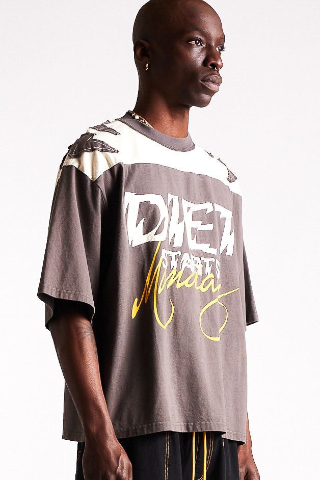 DSM Yoke Tee - Vintage Black