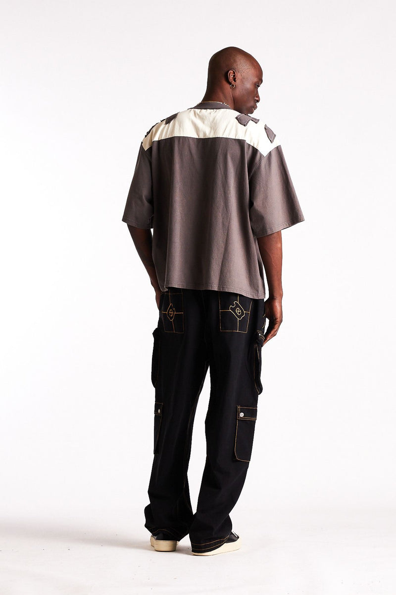 DSM Yoke Tee - Vintage Black
