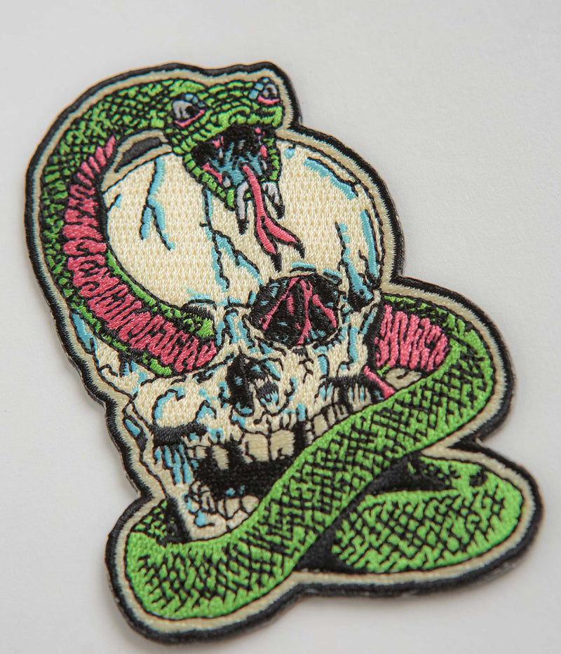 Dungeon Skull Snake Patch in Multi