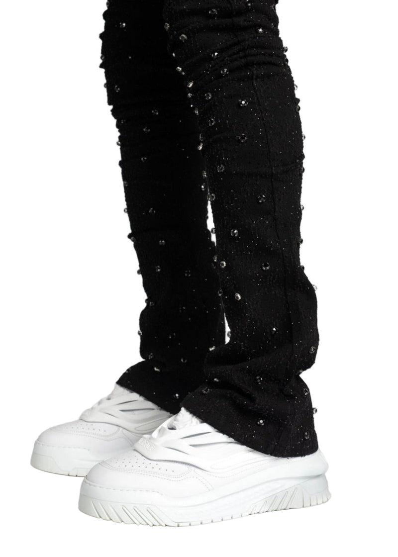 Embellished Stack Denim