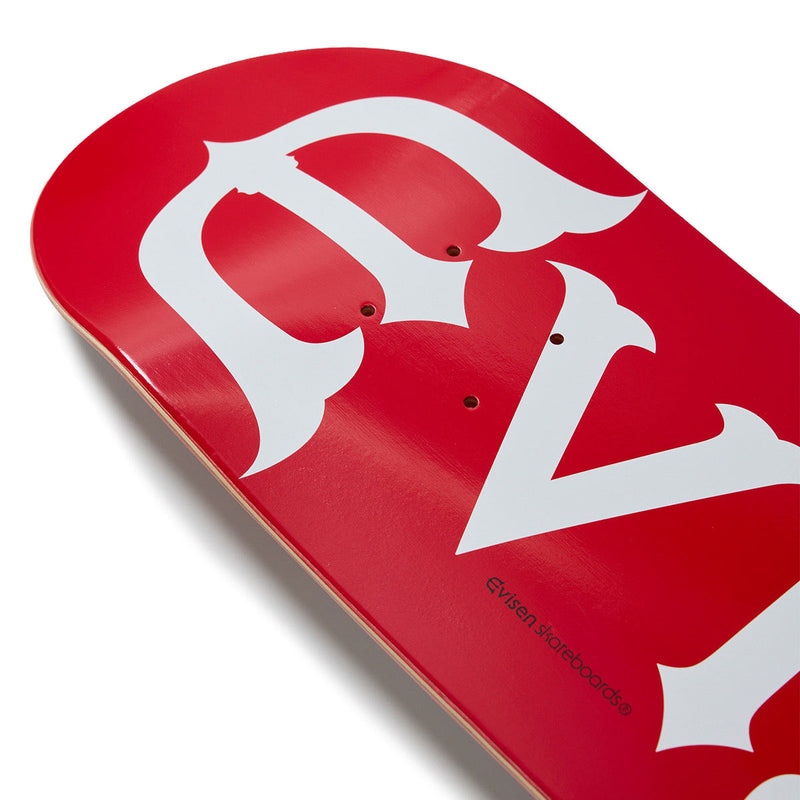 Evisen Evi-Logo Skateboard Deck - Red - 8.50"