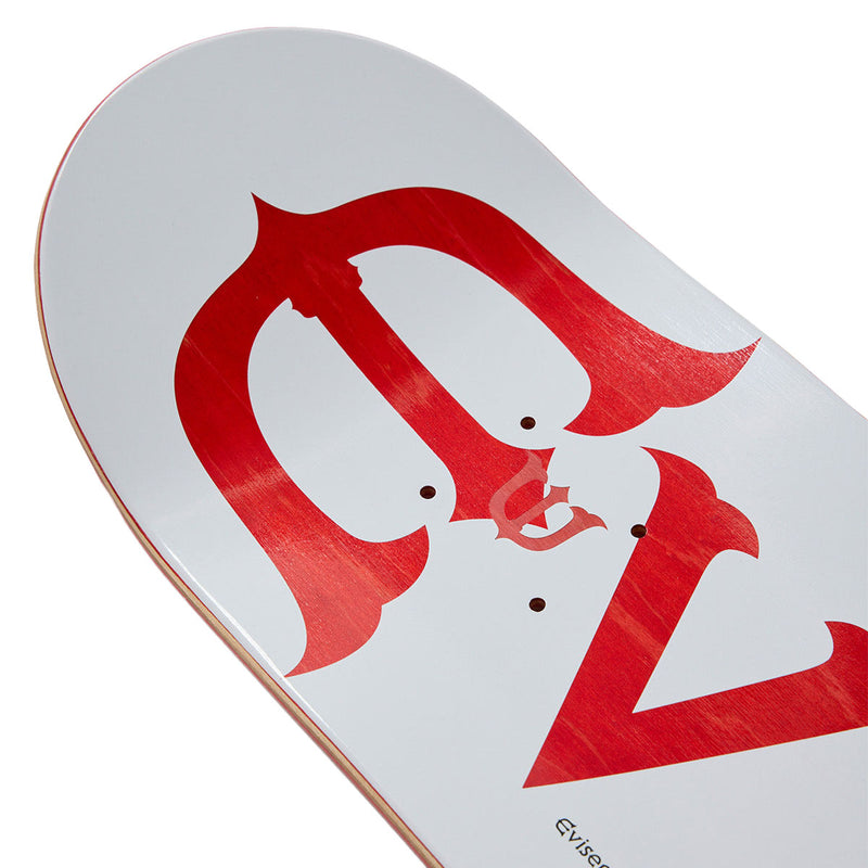 Evisen Evi-Logo Skateboard Deck - Red - 8.50"