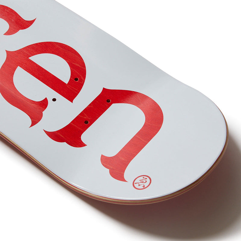 Evisen Evi-Logo Skateboard Deck - Red - 8.50"