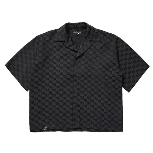 "FADER" LOUNGE SHIRT (BLACK)