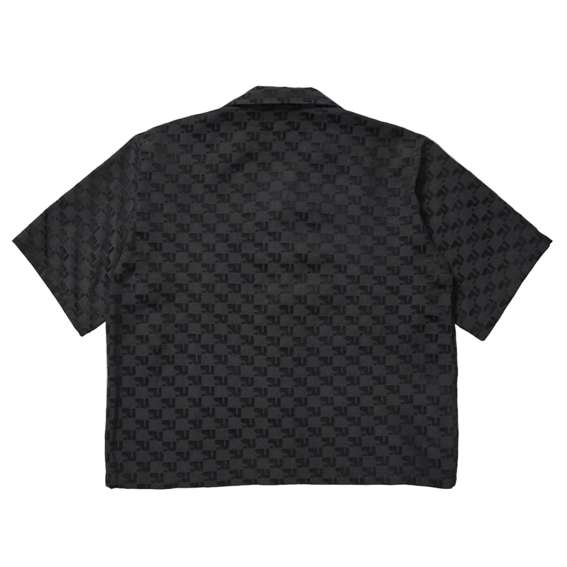 "FADER" LOUNGE SHIRT (BLACK)