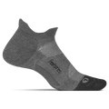 Feetures Elite Max Cushion No Show Tab Socks – Gray