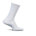 Feetures High Performance Max Cushion Crew Socks – White