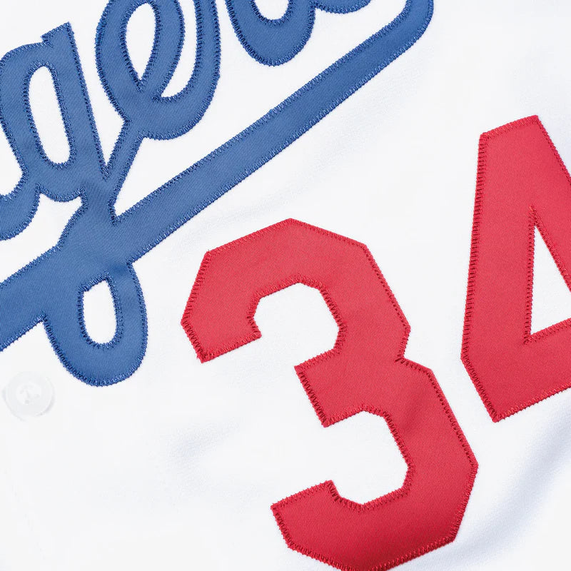 Fernando Valenzuela Los Angeles Dodgers 1981 White Authentic Jersey