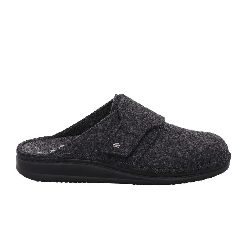 Finn Comfort Tirol Slippers - Anthracite Wool