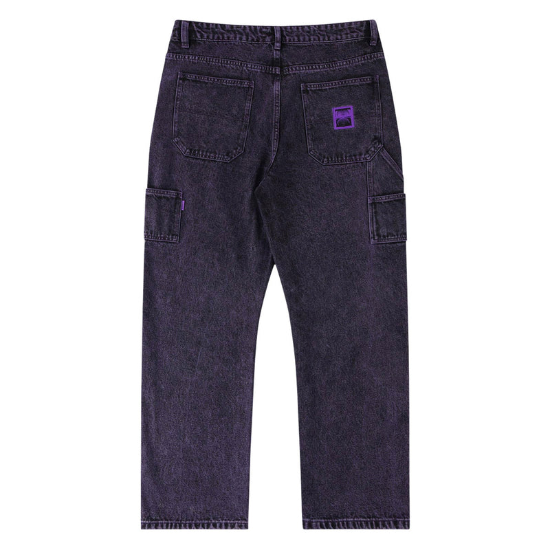 Former Distend Denim Jeans - Washed Purple