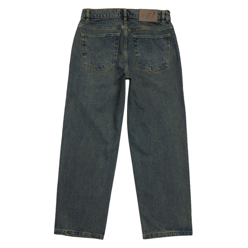 Frog Five Pocket Denim Jeans - Green Wash