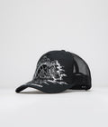 Fucking Awesome Demon Trucker Cap in Black