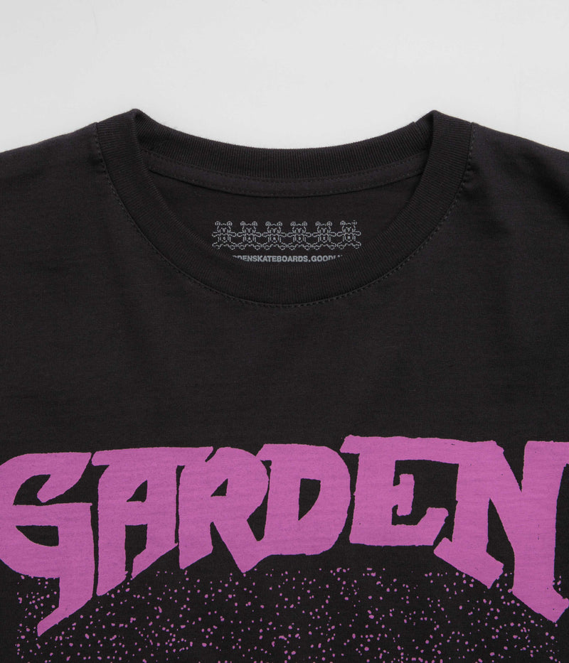 Garden Not A Race T-Shirt in Black and Pink