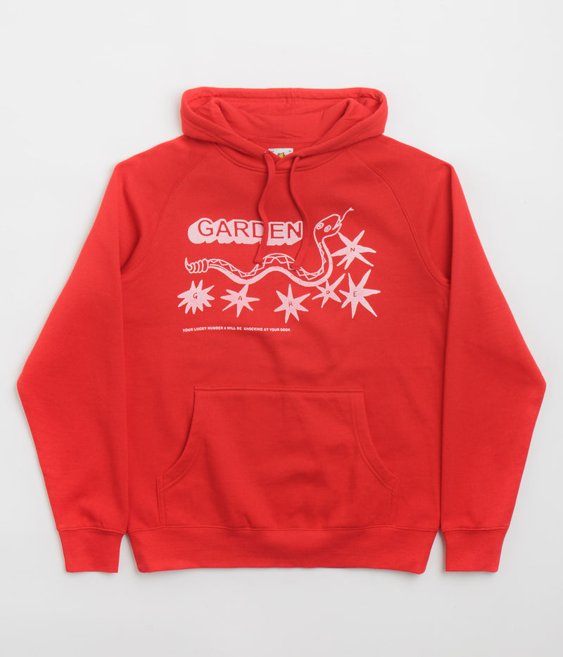 Garden SN4KES Hoodie in Red