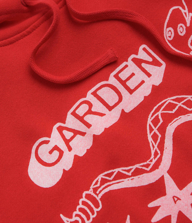 Garden SN4KES Hoodie in Red