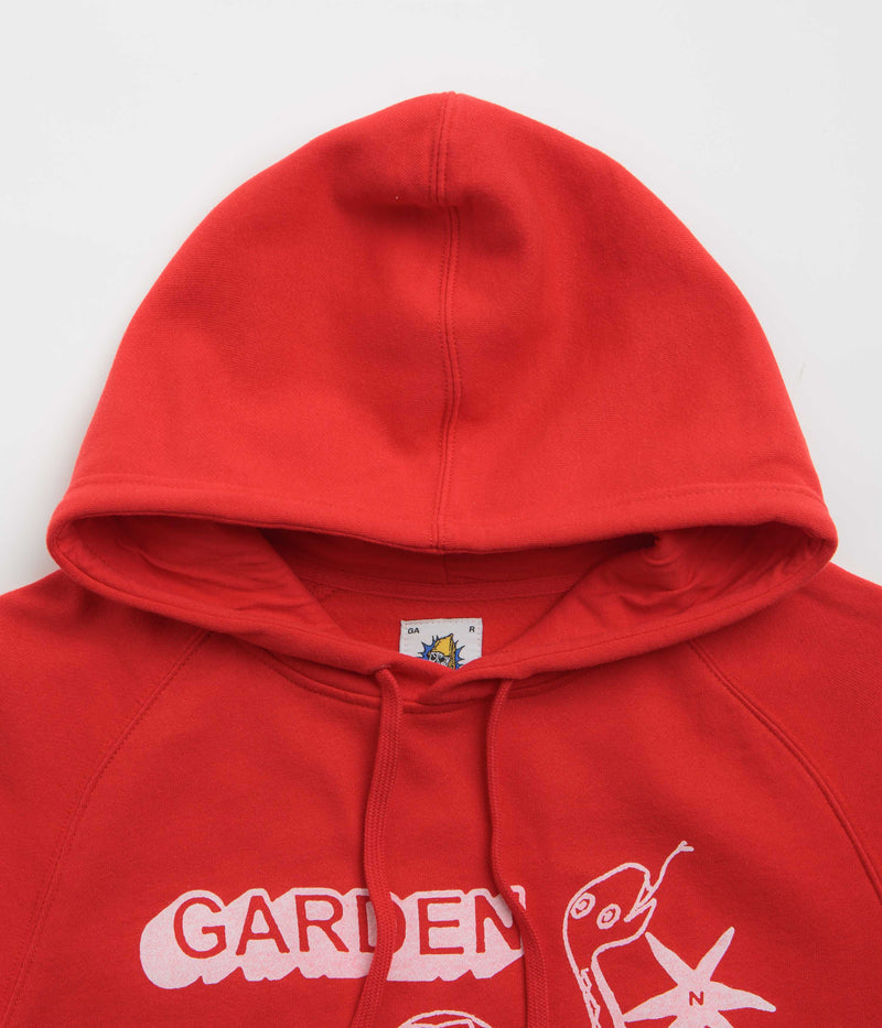 Garden SN4KES Hoodie in Red