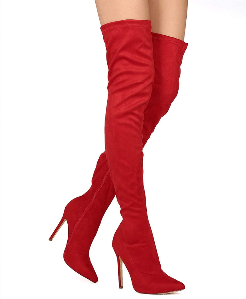 Gisele-7  Liliana Over Knee High Boots For Women