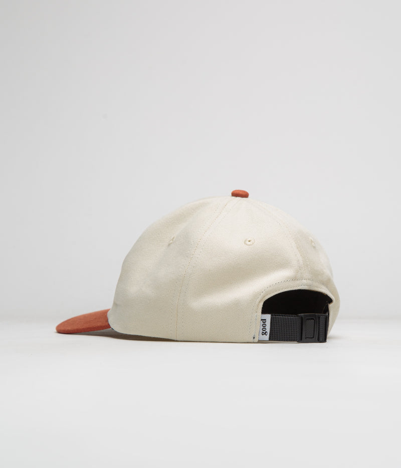 Good Advice Chat Line Cap in Cream and Rust