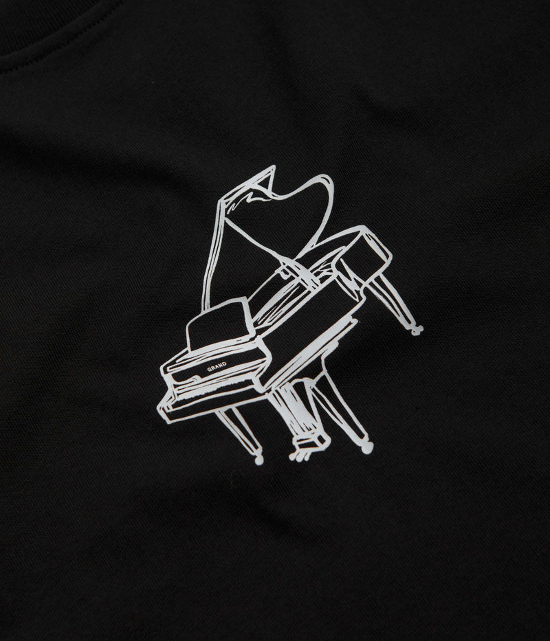 Grand Collection Grand Piano T-Shirt in Black