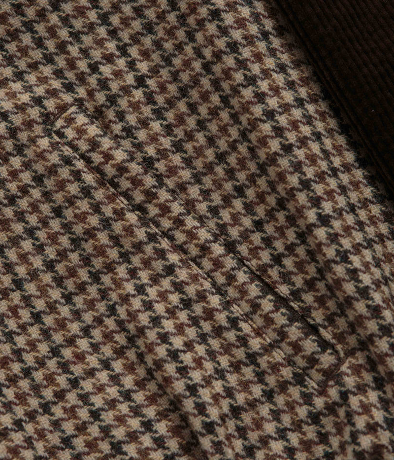 Grand Collection Wool Panel Corduroy Jacket in Multi