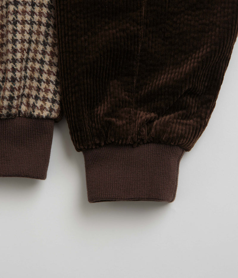 Grand Collection Wool Panel Corduroy Jacket in Multi