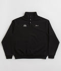 Grand Collection x Umbro Button Collar Sweatshirt in Black
