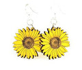 Green Tree Jewelry - Sunflower Earrings