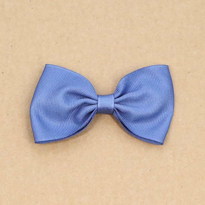 L'Amour Toddler Girls Grosgrain Bow Hair Clip French Blue